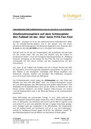 Presse-Information vom 7. Juni 2006 (PDF-Dokument) - in.Stuttgart