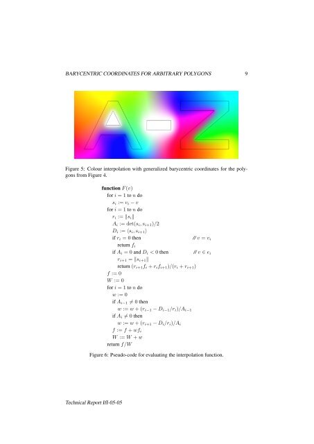 Barycentric Coordinates for Arbitrary Polygons in the Plane