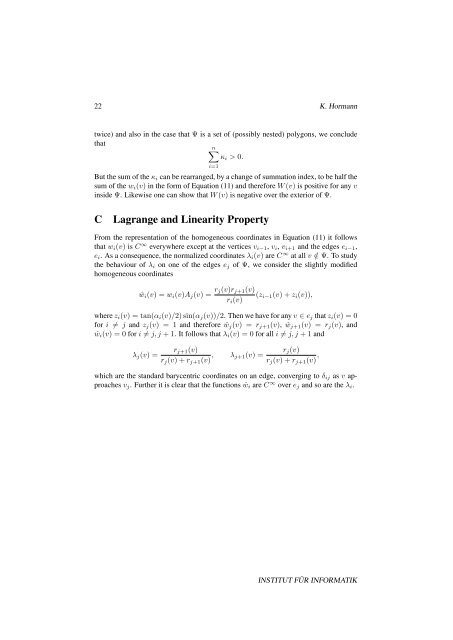 Barycentric Coordinates for Arbitrary Polygons in the Plane