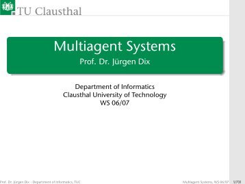 Multiagent Systems