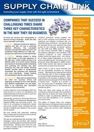 Supply Chain Link Issue 17 - OBS Logistics