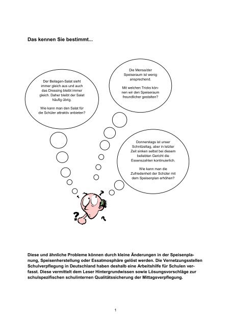 Arbeitshilfe zur schulinternen QualitÃ¤tssicherung der ... - DGE