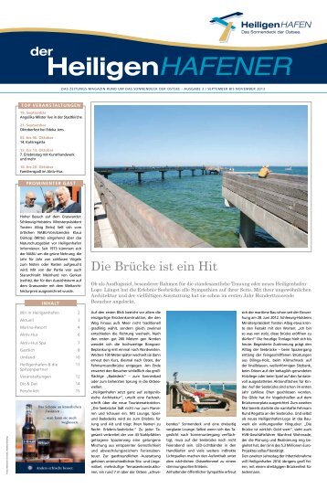 Die Brücke ist ein Hit - Heiligenhafen