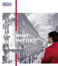 WHAT MATTERS? - BDO Austria GmbH