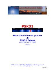 Manuale del corso pratico di PSK31 Deluxe - BCL - SWL