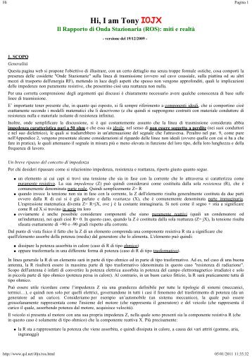 onde stazionarie: mito e realtà - IN3ECI