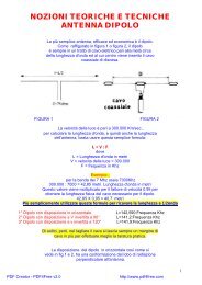 sulle antenne a dipolo - IN3ECI