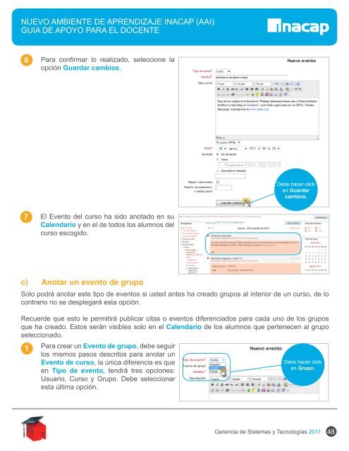 Guia de apoyo para el Docente - Inacap