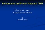 Mass spectrometry