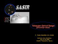 Telescope Optical Design - inaoe