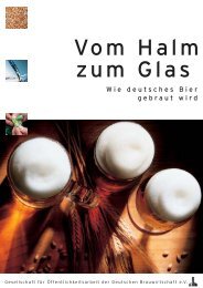 Vom Halm zum Glas - InBev Services