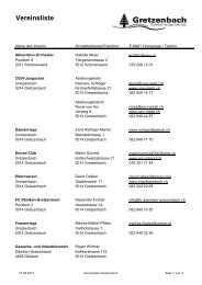 vereinsliste sept 2013