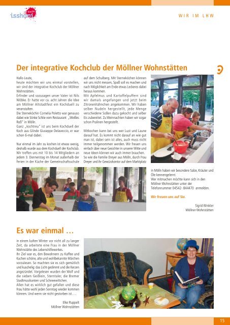 Isshoni Juni 2013 - Lebenshilfewerk Mölln-Hagenow gGmbH