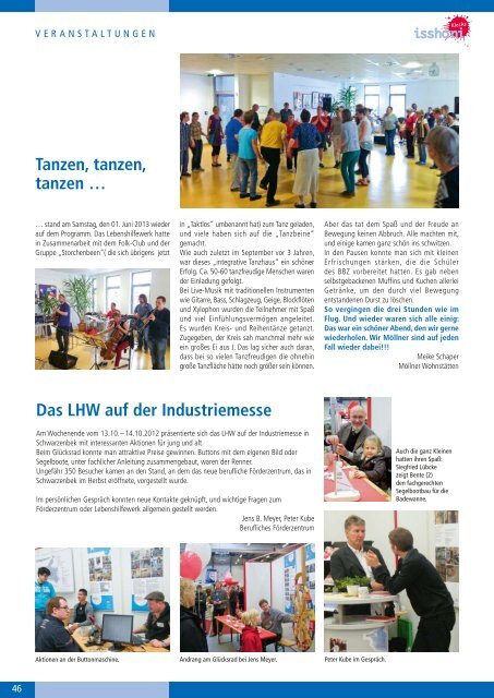 Isshoni Juni 2013 - Lebenshilfewerk Mölln-Hagenow gGmbH