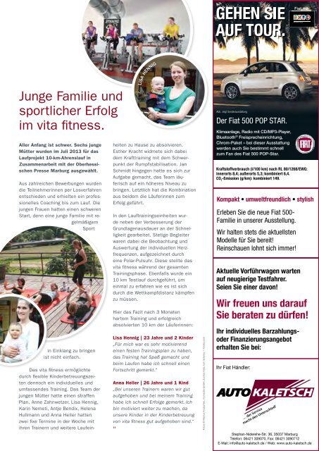 FAMILIEN FREUNDLICH - vita Fitness