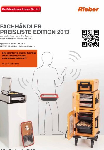 FACHHÄNDLER PREISLISTE EDITION 2013