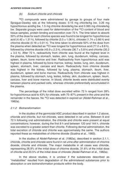 Who Food Additives Series 59 Safety Evaluation Of ... - ipcs inchem