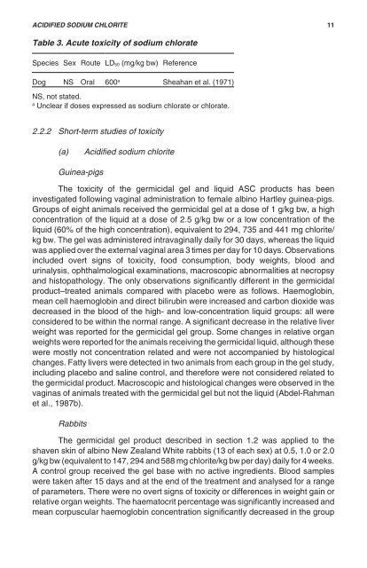 Who Food Additives Series 59 Safety Evaluation Of ... - ipcs inchem