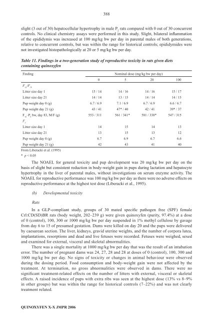 Pesticide residues in food â 2006: Toxicological ... - ipcs inchem