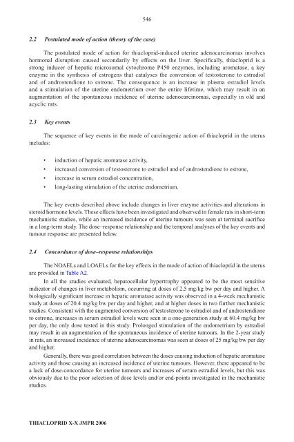 Pesticide residues in food â 2006: Toxicological ... - ipcs inchem