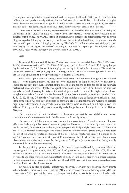 Pesticide residues in food â 2006: Toxicological ... - ipcs inchem