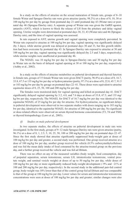 Pesticide residues in food â 2007: Toxicological ... - ipcs inchem