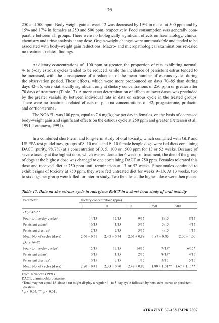 Pesticide residues in food â 2007: Toxicological ... - ipcs inchem