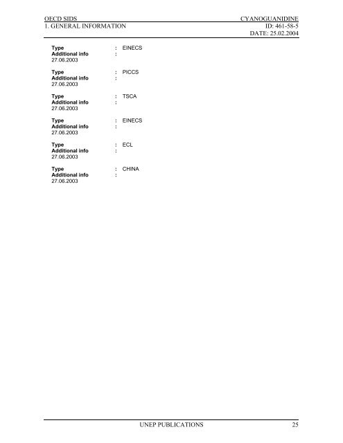 Cyanoguanidine CAS NÂ°: 461-58-5