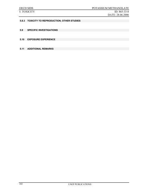 Sodium methanolate - ipcs inchem