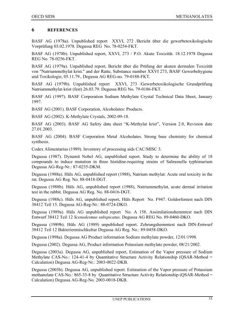 Sodium methanolate - ipcs inchem