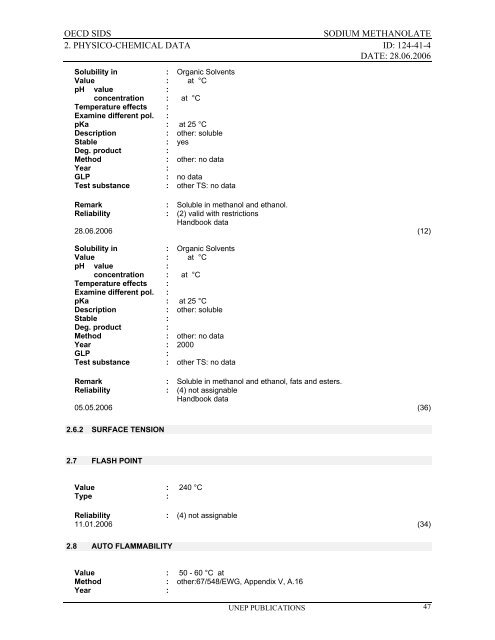 Sodium methanolate - ipcs inchem