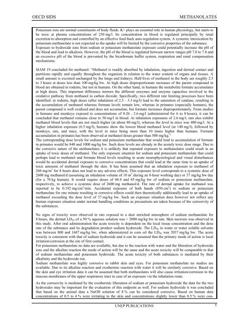 Sodium methanolate - ipcs inchem