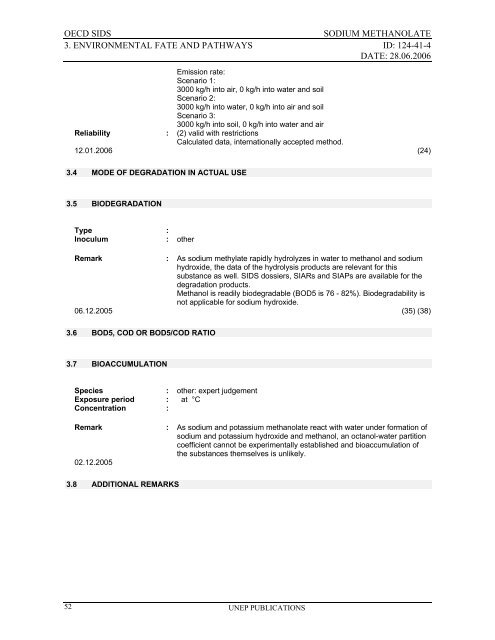 Sodium methanolate - ipcs inchem