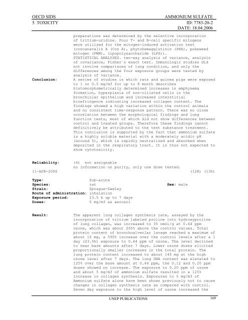 AMMONIUM SULFATE CAS NÂ°: 7783-20-2