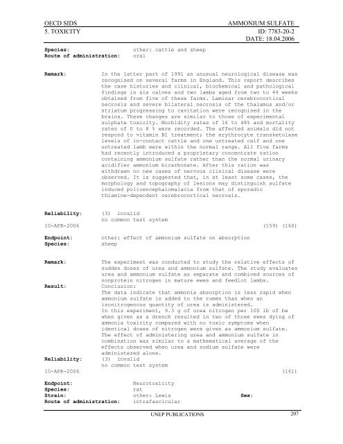 AMMONIUM SULFATE CAS NÂ°: 7783-20-2