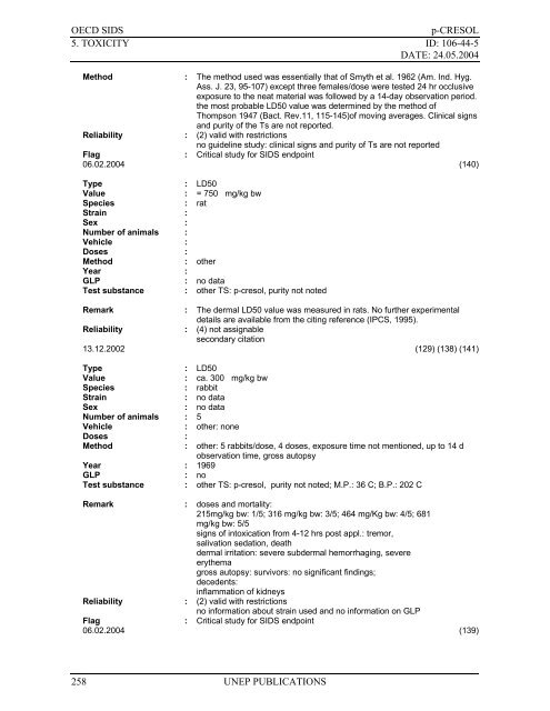 m-Cresol - ipcs inchem