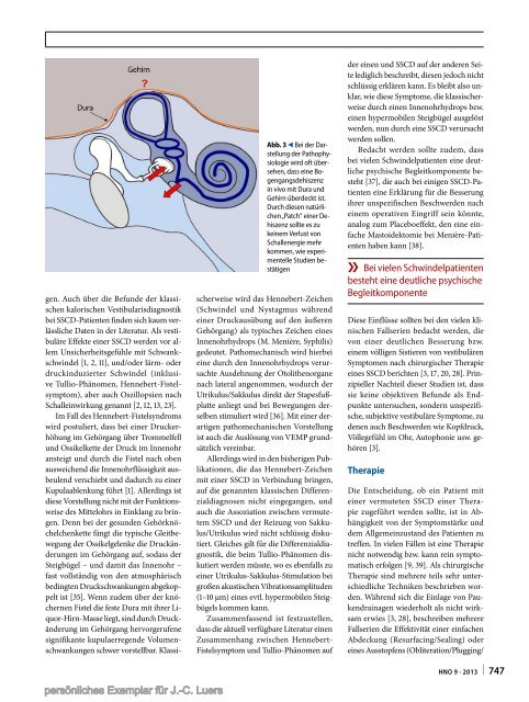 Sonderdruck (PDF) - Klinik und Poliklinik für Hals-, Nasen-, Ohren ...