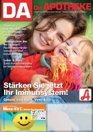 Stärken Sie jetzt Ihr Immunsystem! - Österreichische ...