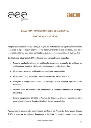 documento - Imprensa Nacional-Casa da Moeda