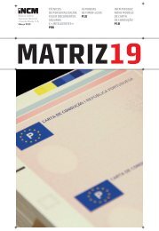 Matriz 19.indd - Imprensa Nacional-Casa da Moeda