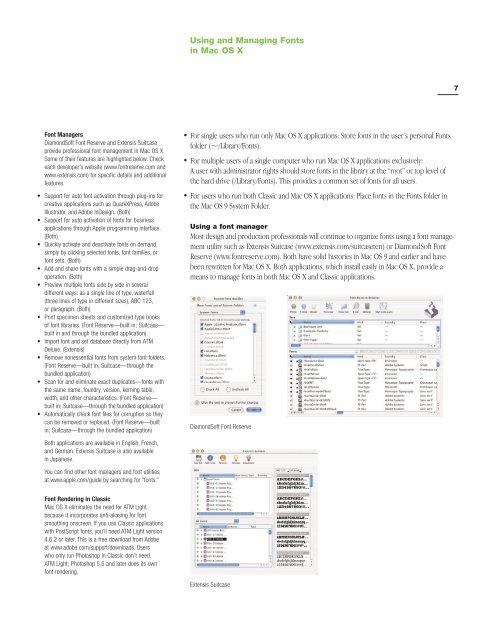 Using and Managing Fonts in Mac OS X - UC Davis Department of ...