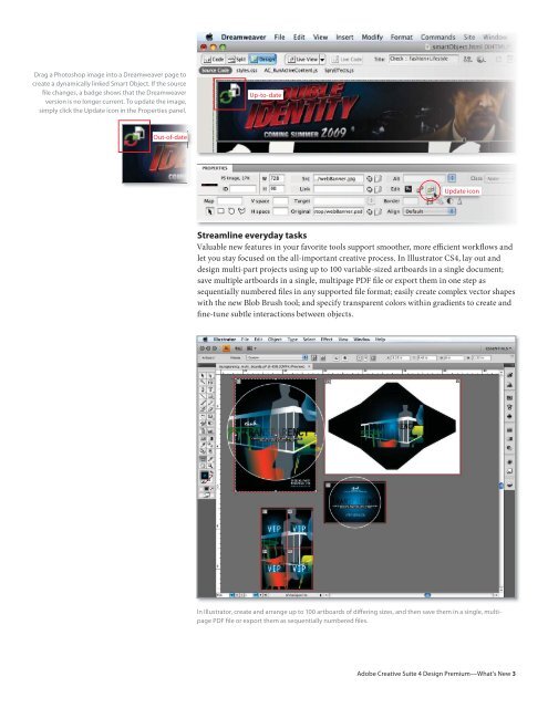 Adobe Creative Suite 4 Design Premium What's New
