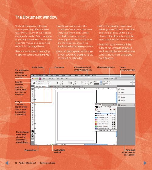 QuarkXPress to Adobe InDesign CS4 Conversion Guide