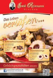 Gebäck-Katalog im PDF-Format - Emil Reimann GmbH