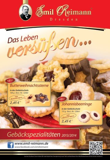 Gebäck-Katalog im PDF-Format - Emil Reimann GmbH