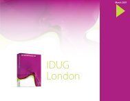 IDUG London - InDesign User Group