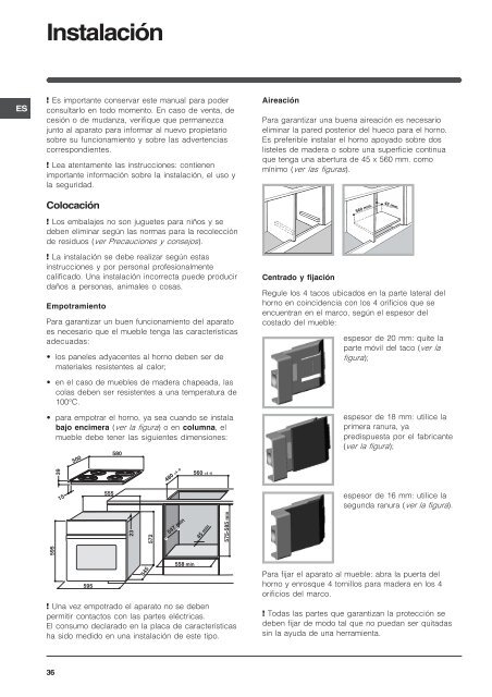 Istruzioni per l'uso - Indesit.at