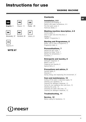 GB_WITE 87 (EU).p65 - Indesit