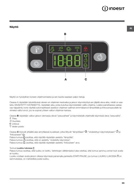 Gebruiksaanwijzing - Indesit