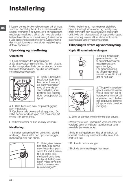 Gebruiksaanwijzing - Indesit